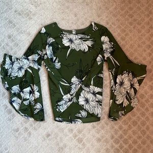 Flutter Sleeve Blouse